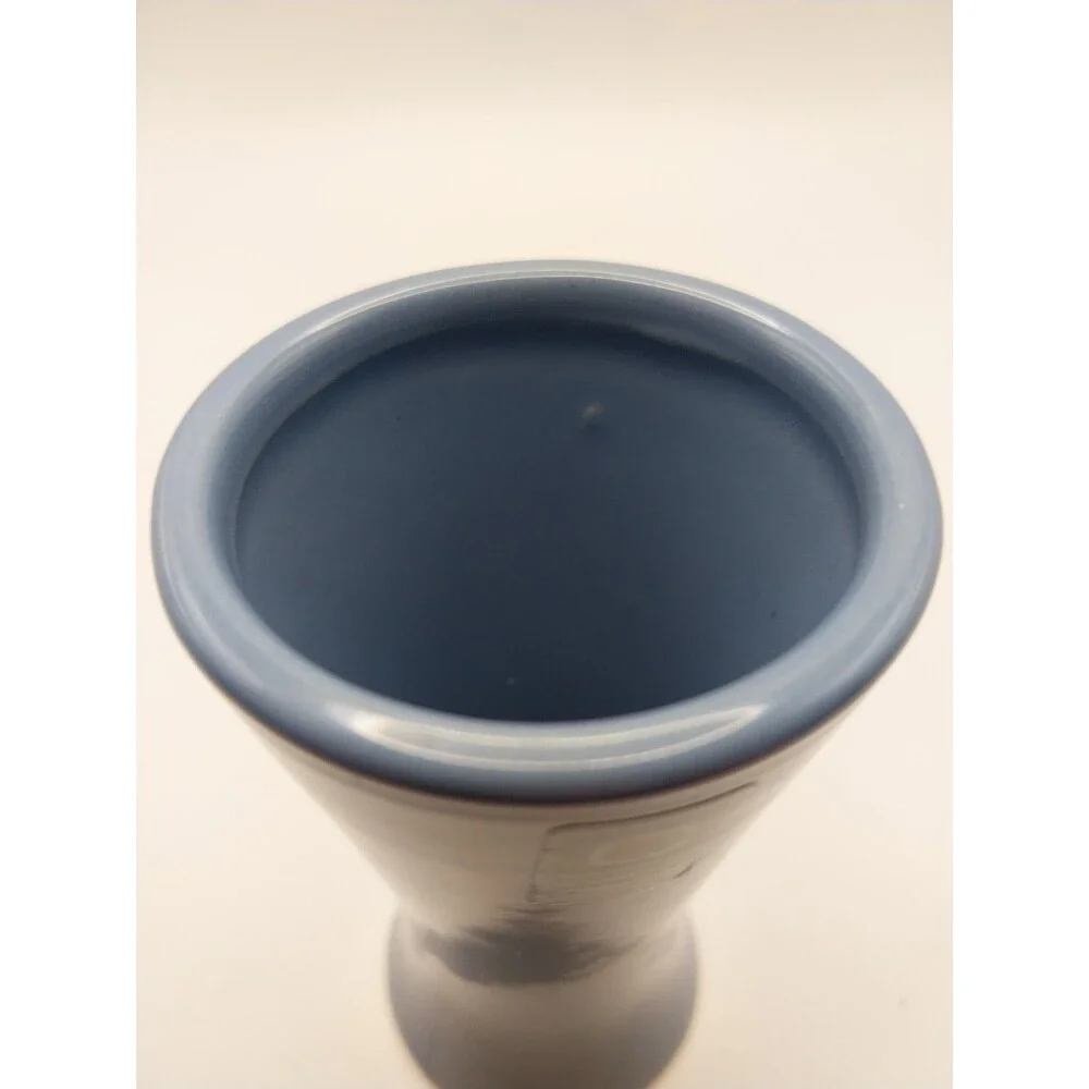 Chive.ca Modern Ceramic Soy Sauce Dispenser Cruet Shoyu Bottle Blue Gray